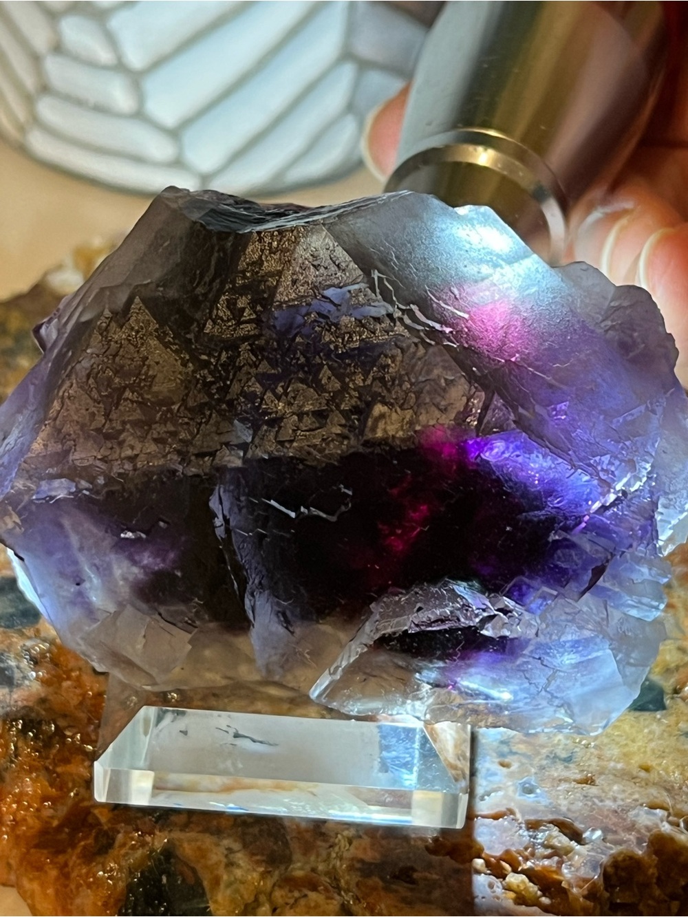 Gorgeous Terminated Yindu Mine Fluorite